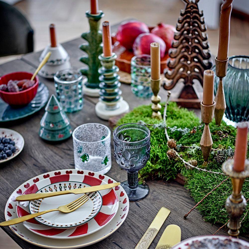 Velun Candle Holder in Gold