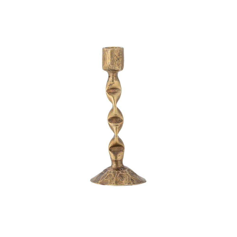 Elsa Candle Holder in Brass