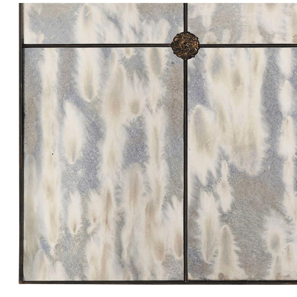 Raphaël Large Mirror with an Aged Glass Finish