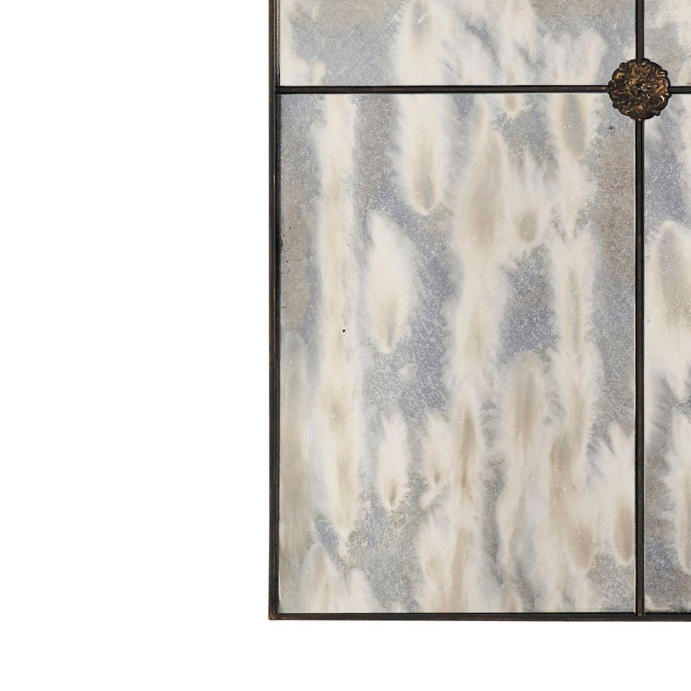Raphaël Small Mirror with an Aged Glass Finish